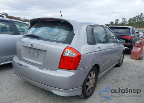 2006 Kia Spectra5 из США, поврежденный, VIN KNAFE161565338469